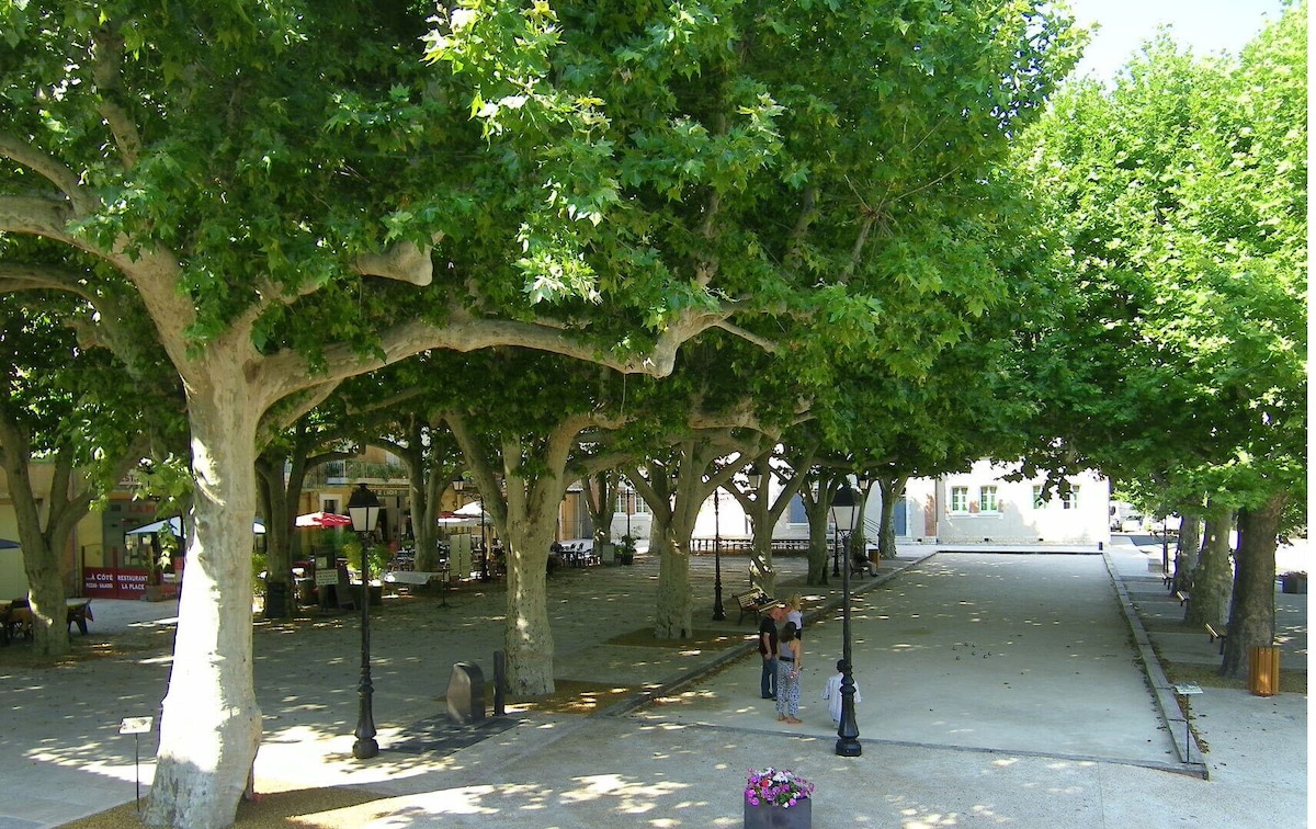 Place du village de Villecroze